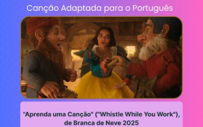 Finalistas do 10º Oscar da Dublagem: Melhor Trilha Sonora ou Canção Adaptada para o Português