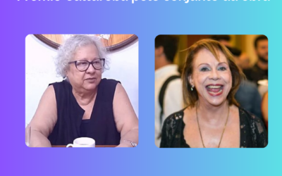 Microfone de Cristal 2026: Denise Simonetto e Arlete Montenegro