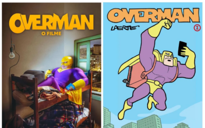 Overman ganha livro com todas as tiras do herói criado por Laerte